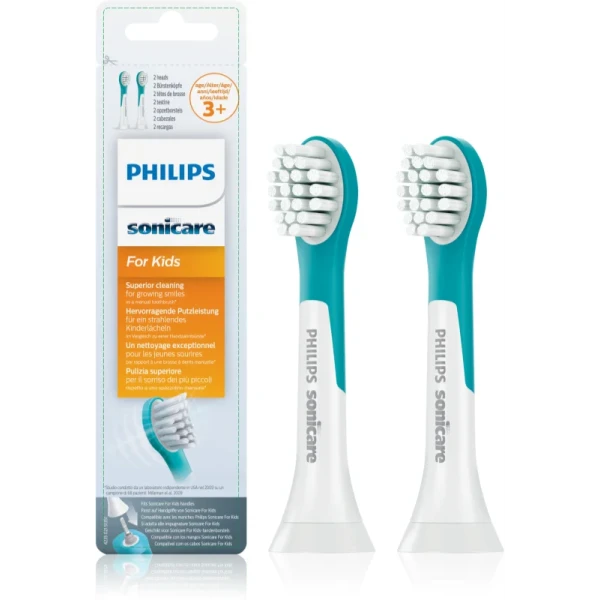 7521260-Philips Sonicare Kids Recargas Escova de Dentes Elétrica +3A x2.webp